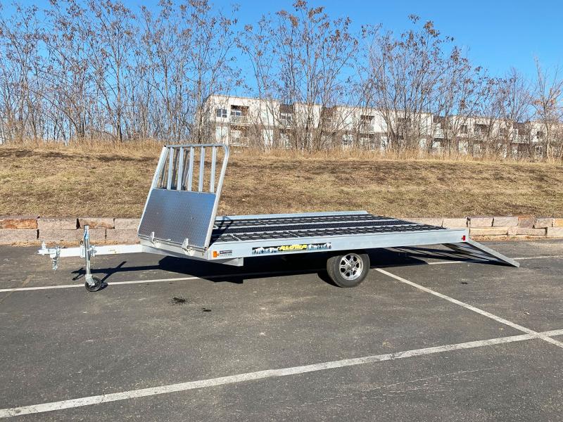 Aluma 8612D Snowmobile/ATV Trailer 2 Place Snowmobile TrailerDrive