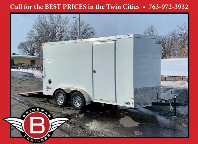 Deluxe Haulmark 7x14 Tandem Enclosed Cargo Trailer - 7' Int. - Rear Ramp Door! Deluxe Haulmark 7x14 Tandem Enclosed Cargo Trailer - 7' Int. - Rear Ramp Door!