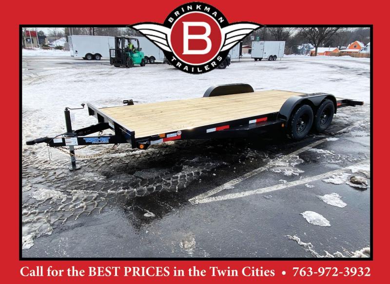 Top Quality Top Hat 83x20 Open Car Eqipment Trailer - 10K GVWR Top Quality Top Hat 83x20 Open Car Eqipment Trailer - 10K GVWR