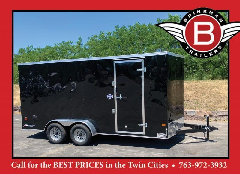 American Hauler 7x16 Enclosed Trailer 6'6" Interior -Rear Ramp Door American Hauler 7x16 Enclosed Trailer 6'6" Interior -Rear Ramp Door VvVNSaksr4hb