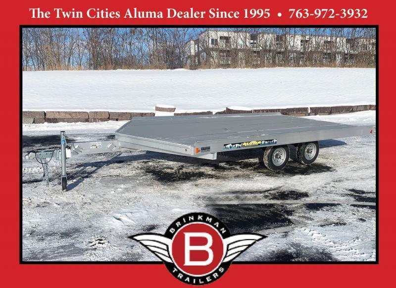 Aluma 8614 Snowmobile/ATV Trailer 3 Place Snowmobile Trailer With