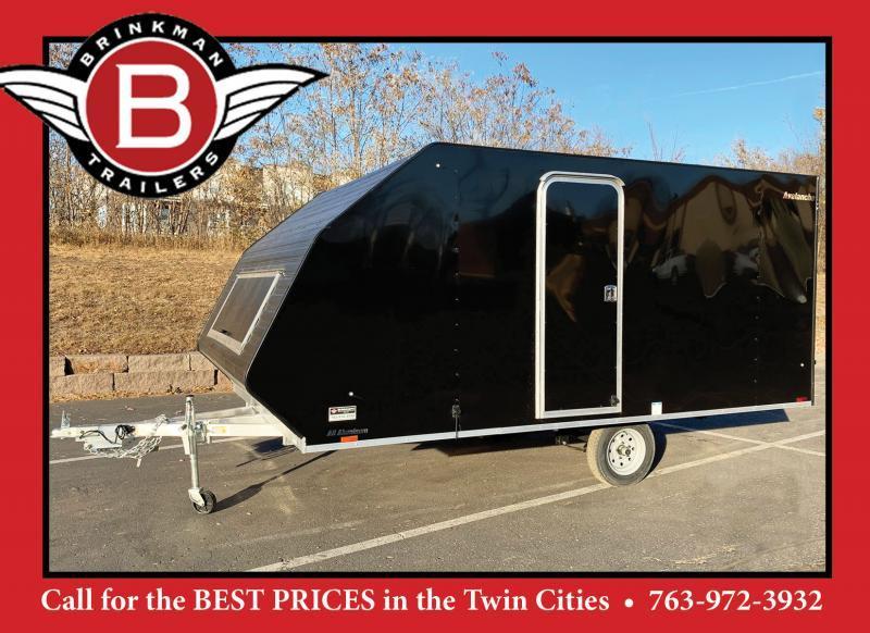 Lightning 101"x13 Aluminum Enclosed TwoPlace Snowmobile Trailer with