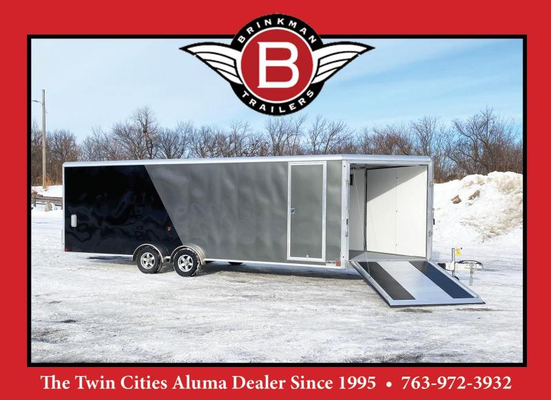 Aluma 7.5x29 (24'+5'V) Enclosed Aluminum Snowmobile Trailer - 7' Int. Aluma 7.5x29 (24'+5'V) Enclosed Aluminum Snowmobile Trailer - 7' Int.