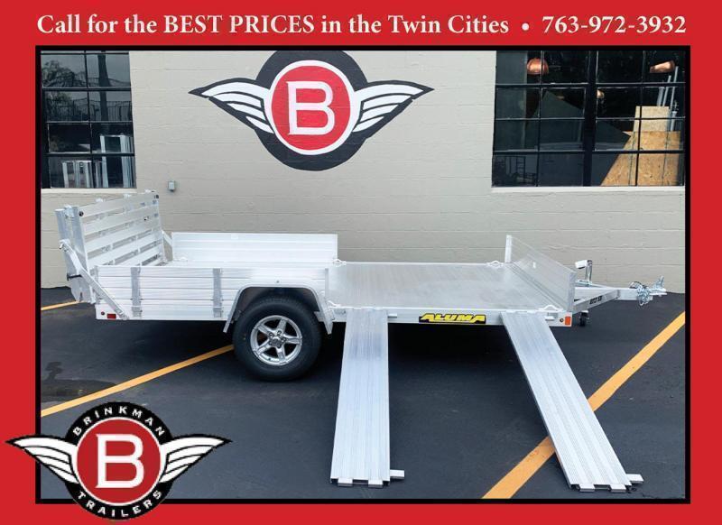 Aluma 8112 SR Aluminum ATV Trailer - Side Ramps! Aluma 8112 SR Aluminum ATV Trailer - Side Ramps!
