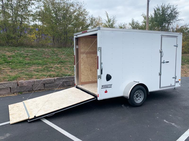 Haulmark 6x12 Enclosed Cargo Trailer 6'6" Rear Ramp Door!