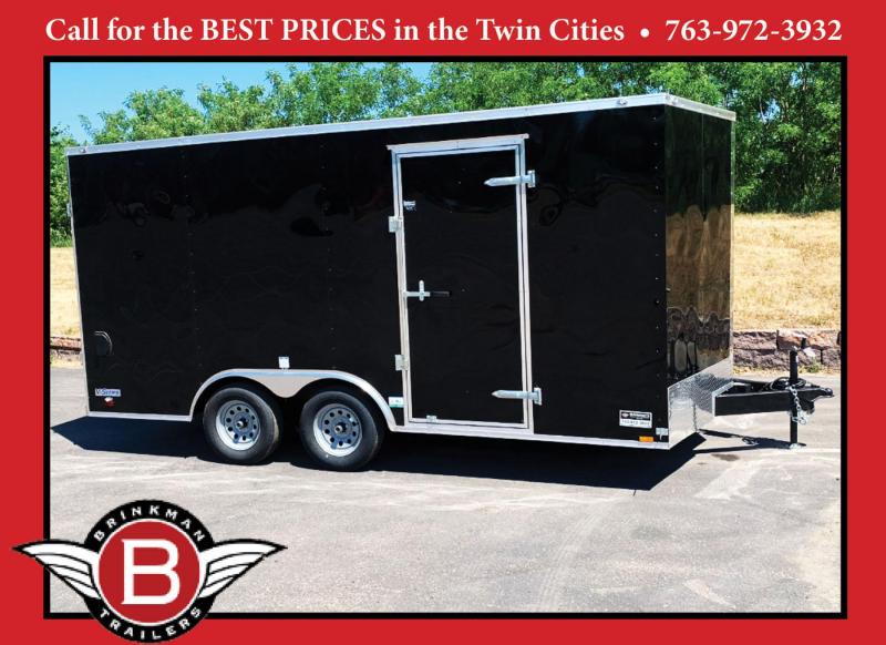 Continental 8.5x16 Enclosed UTV Trailer - 7' Int. - Rear Ramp! Continental 8.5x16 Enclosed UTV Trailer - 7' Int. - Rear Ramp!