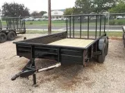 2026 GR Trailers 14' Tandem  Solid Sides 