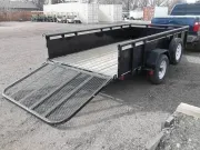 2012 PJ 12' Utility  Solid Sides 