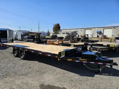 2026 Big Tex Trailers 140T-24-Foot Heavy Duty Over-The-Axle Tilt
