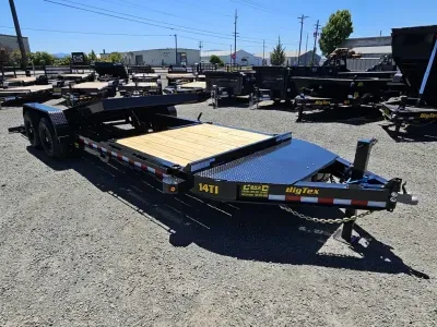 2027 Big Tex Trailers 14TI - Super-Duty I-Beam Tilt 14TI-22 (83 x 22)