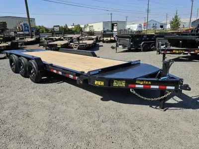 2027 Big Tex Trailers 21EH - Super Duty Triple Axle Seamless I-Beam Equipment 22D3A (83 x 22)