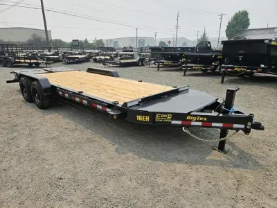 2027 Big Tex Trailers 16EH - Super Duty Tandem Axle Seamless I-Beam Equipment (83 x 20)