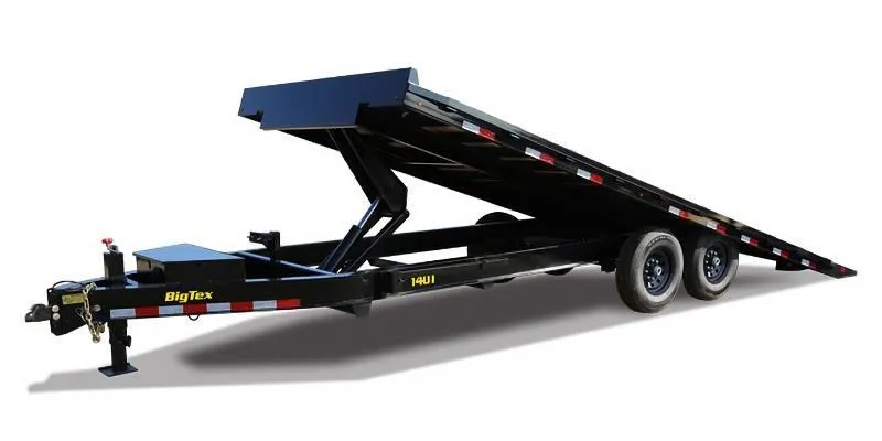 2026 Big Tex Trailers 14OT - Heavy Duty Over-The-Axle Tilt (8.5 x 24)