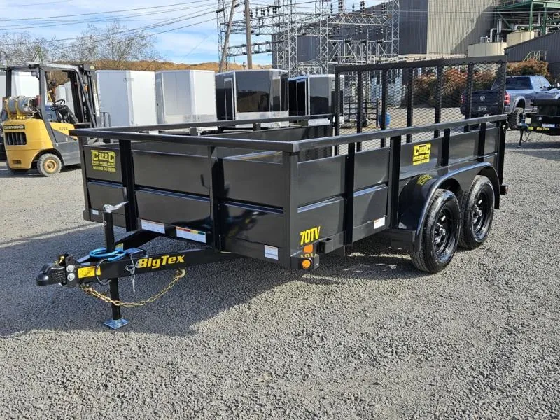 2026 Big Tex Trailers 70TV - Tandem Axle Vanguard (83 x 12)