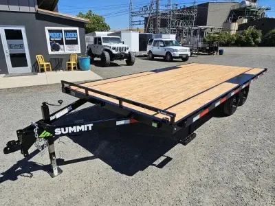 2027 Summit SUMMIT 8.5 X 18 DECK OVER TRAILER (7K)