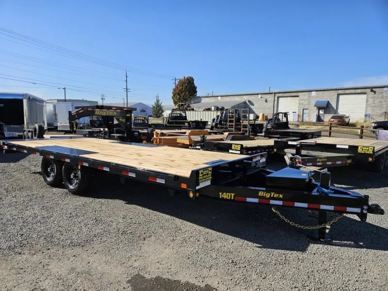 2026 Big Tex Trailers 140T-24-Foot Heavy Duty Over-The-Axle Tilt