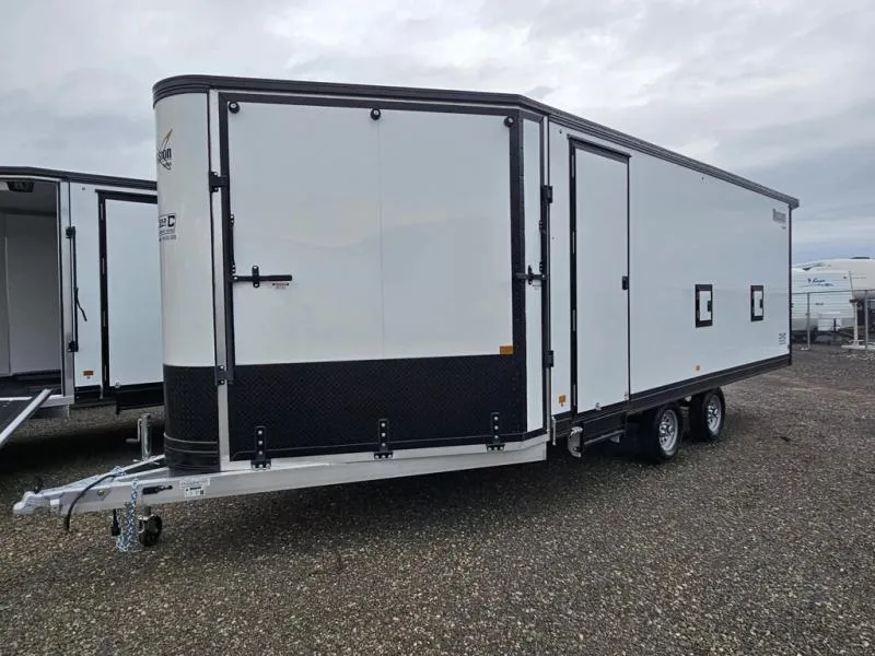 2025 Mission MES 101X20 (6.5 Height) Tandem Axle Snowmobile Trailer Cargo / Enclosed Trailer