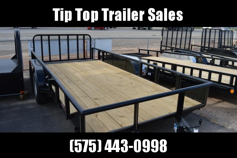 GR Trailers 7' x 16' Tandem Axle Utility Trailer (UT7016WR07L) Utility Trailer GR Trailers 7' x 16' Tandem Axle Utility Trailer (UT7016WR07L) Utility Trailer