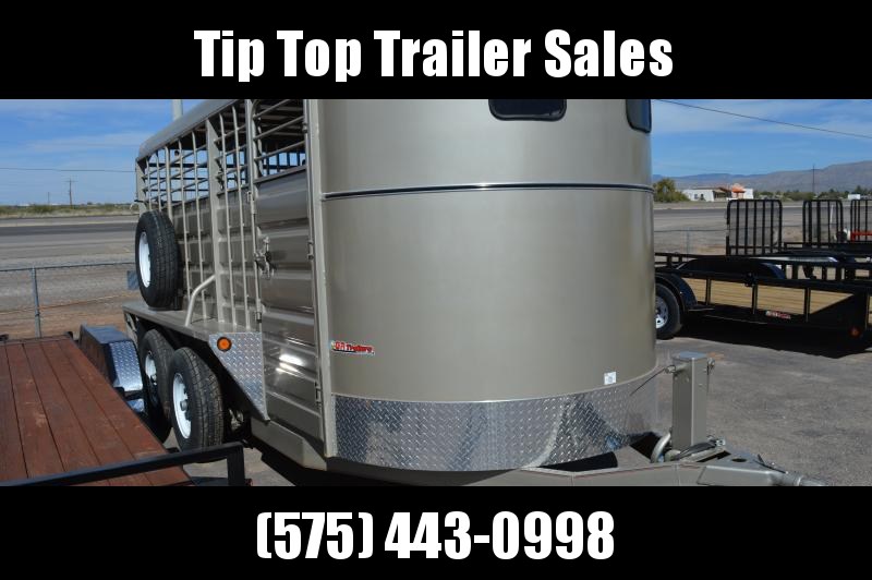 2023 GR Trailers 6.8' x 16' Bumper Pull Tamden Axle Stock Trailer (ST6816W07LR) Other Stock / Stock Combo Trailer 2023 GR Trailers 6.8' x 16' Bumper Pull Tamden Axle Stock Trailer (ST6816W07LR) Other Stock / Stock Combo Trailer
