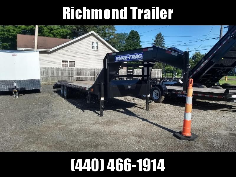2019 Sure-Trac 17.6K 8.5x20+5 Gooseneck Equipment Trailer 2019 Sure-Trac 17.6K 8.5x20+5 Gooseneck Equipment Trailer