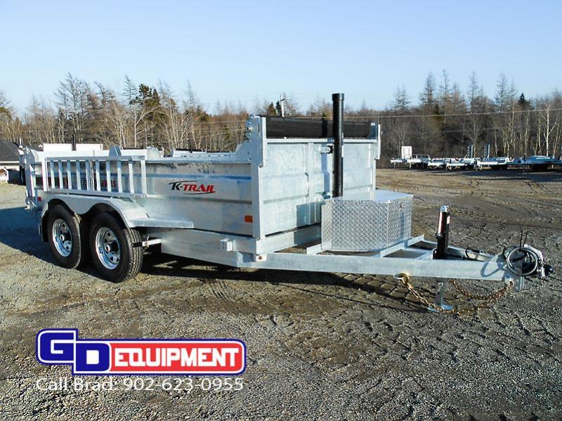 2021 K Trail 6 x 10 - 10000 LB Dump Galvanized 2021 K Trail 6 x 10 - 10000 LB Dump Galvanized