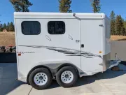 2016 Trails West Adventure MX-ADVMXII Aluminum 2-Horse Bumper Pull