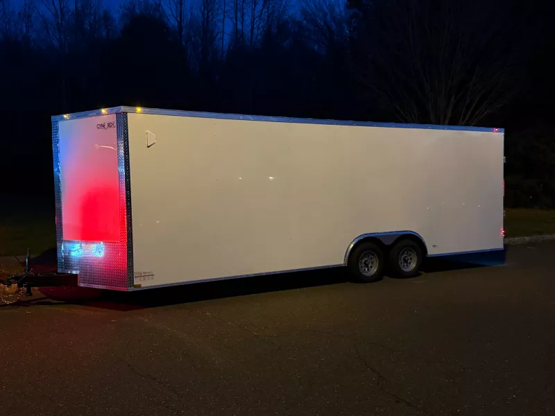 7ft interior height enclosed trailer