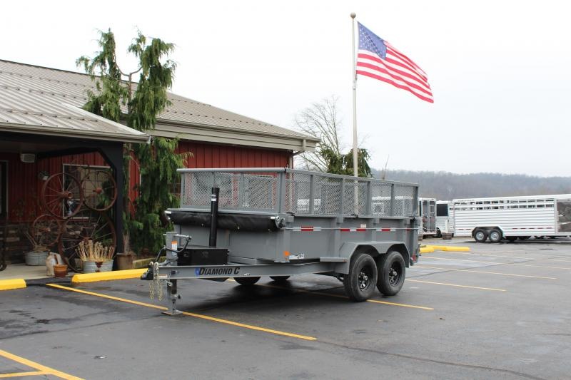 2022 Diamond C 12' Extended Sides Dump Trailer 2022 Diamond C 12' Extended Sides Dump Trailer