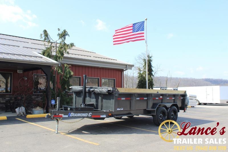 2021 Diamond C 16' Telescopic Dump Trailer 2021 Diamond C 16' Telescopic Dump Trailer