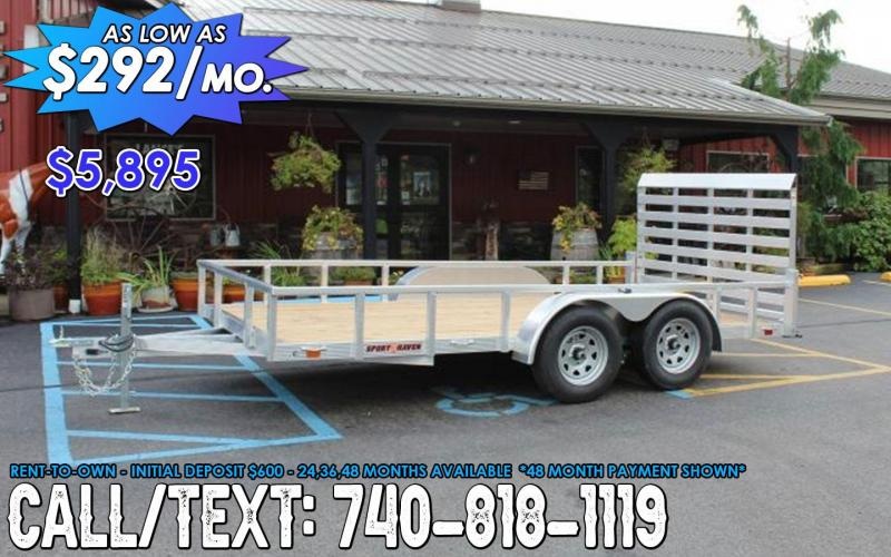 2022 Sport Haven 7'x14' Utility Trailer 2022 Sport Haven 7'x14' Utility Trailer