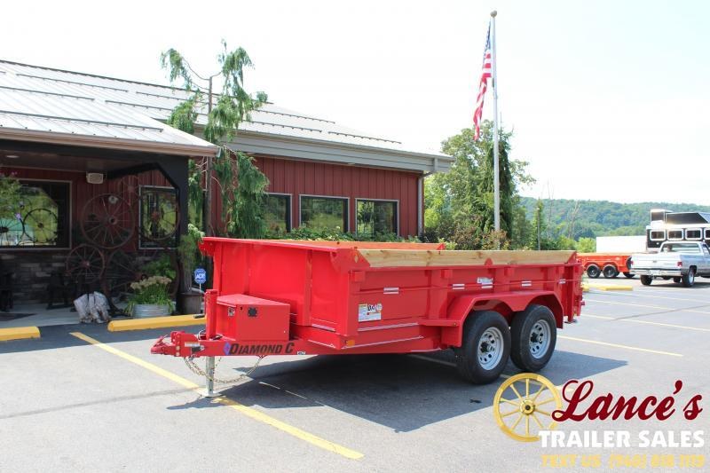 2020 Diamond C 77"x12' Dump Trailer 2020 Diamond C 77"x12' Dump Trailer