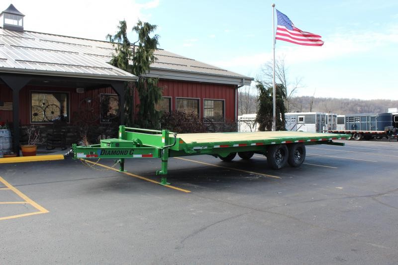2022 Diamond C 24' Deckover Power Tilt Equipment Trailer 2022 Diamond C 24' Deckover Power Tilt Equipment Trailer