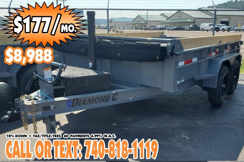 2021 Diamond C 12' Dump Trailer 2021 Diamond C 12' Dump Trailer