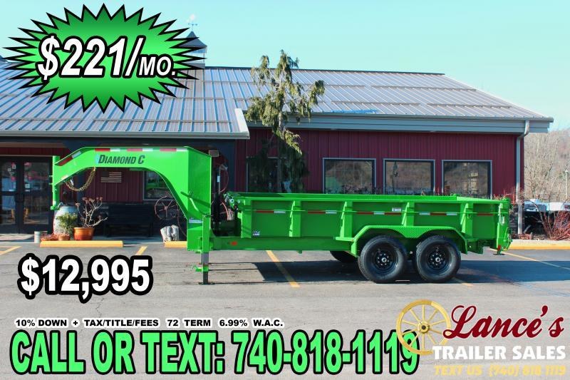 2021 Diamond C 14' Telescopic Dump Trailer 2021 Diamond C 14' Telescopic Dump Trailer