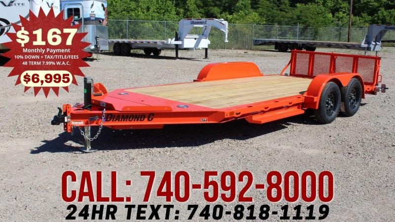 2022 Diamond C 16' Open Car / Buggy Hauler 2022 Diamond C 16' Open Car / Buggy Hauler