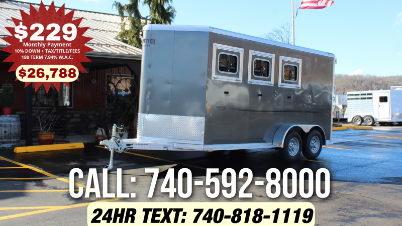 2023 Frontier 3 Horse Slant Load Horse Trailer 2023 Frontier 3 Horse Slant Load Horse Trailer
