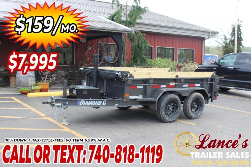 2021 Diamond C 10' Telescopic Dump Trailer 2021 Diamond C 10' Telescopic Dump Trailer
