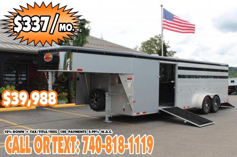 2022 Sundowner 24' Air Gap Low Pro Livestock Trailer 2022 Sundowner 24' Air Gap Low Pro Livestock Trailer