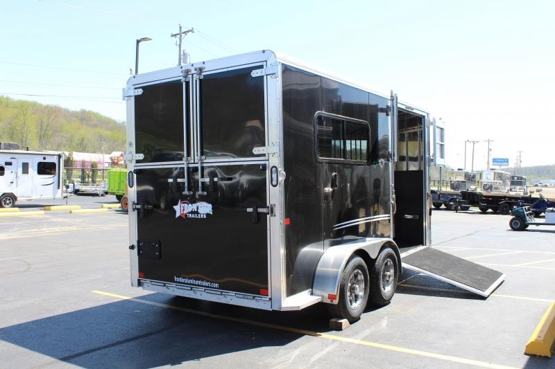 2024 Frontier 2 Horse Straight Load Side Ramp Horse Trailer Lances Trailer Sales Trailers
