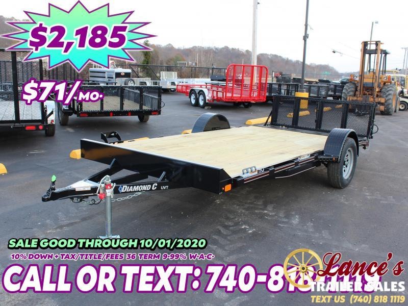 2020 Diamond C 77" x 14Ft. Utility Trailer 2020 Diamond C 77" x 14Ft. Utility Trailer
