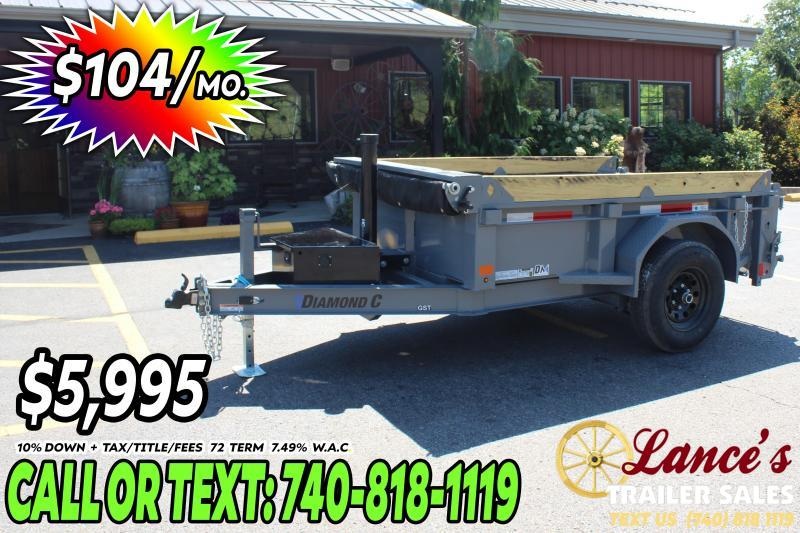 2021 Diamond C 8' Dump Trailer 2021 Diamond C 8' Dump Trailer