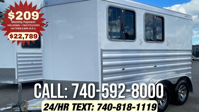 2023 Exiss 2 Horse Slant Load Horse Trailer 2023 Exiss 2 Horse Slant Load Horse Trailer