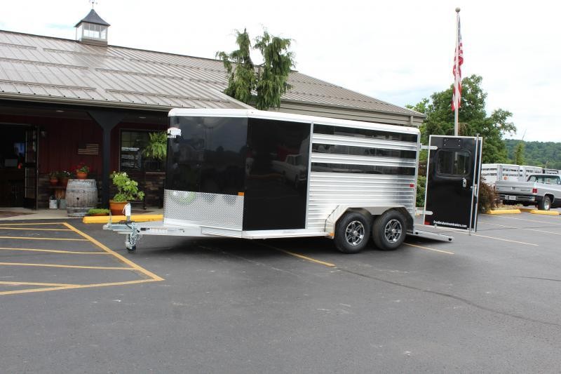 2022 Frontier 12' (7'W) 4-Pen Low Pro Livestock Trailer 2022 Frontier 12' (7'W) 4-Pen Low Pro Livestock Trailer