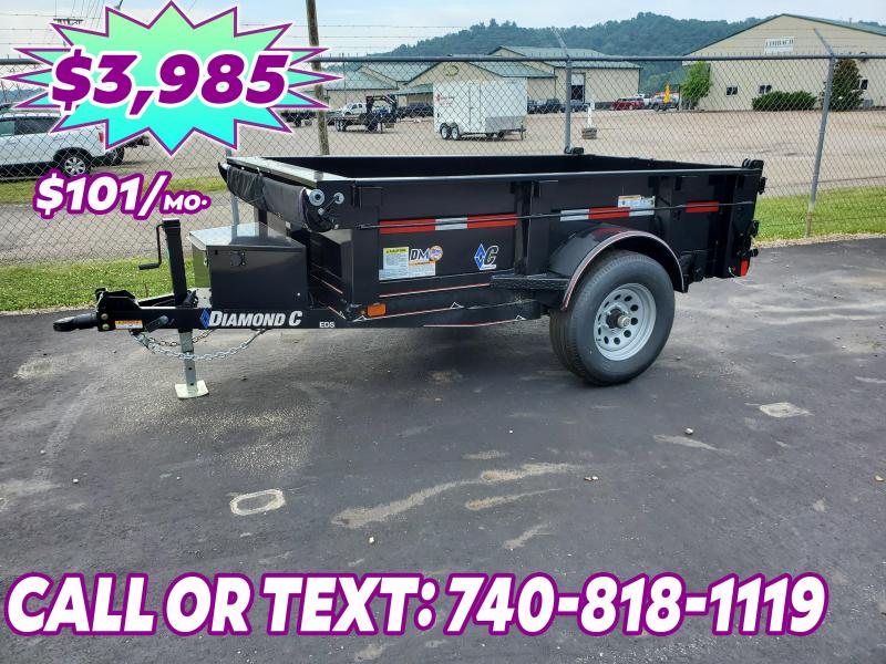2020 Diamond C 60"x8' Dump Trailer 2020 Diamond C 60"x8' Dump Trailer