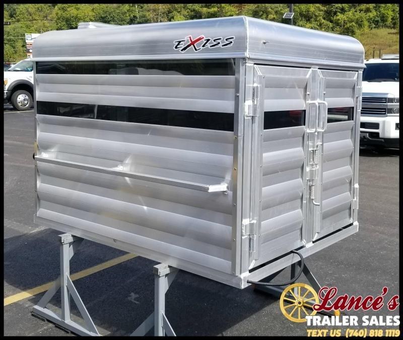 2020 Exiss 4Ft. x 5Ft. Aluminum Stock Box 2020 Exiss 4Ft. x 5Ft. Aluminum Stock Box