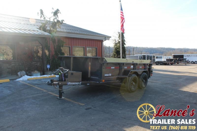2021 Diamond C 12' Extra Wide Dump Trailer 2021 Diamond C 12' Extra Wide Dump Trailer