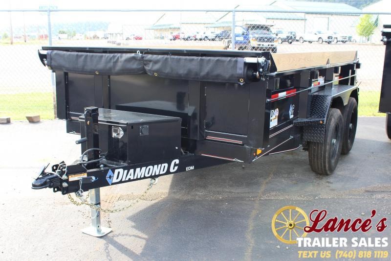 2020 Diamond C 77"x12' Dump Trailer 2020 Diamond C 77"x12' Dump Trailer