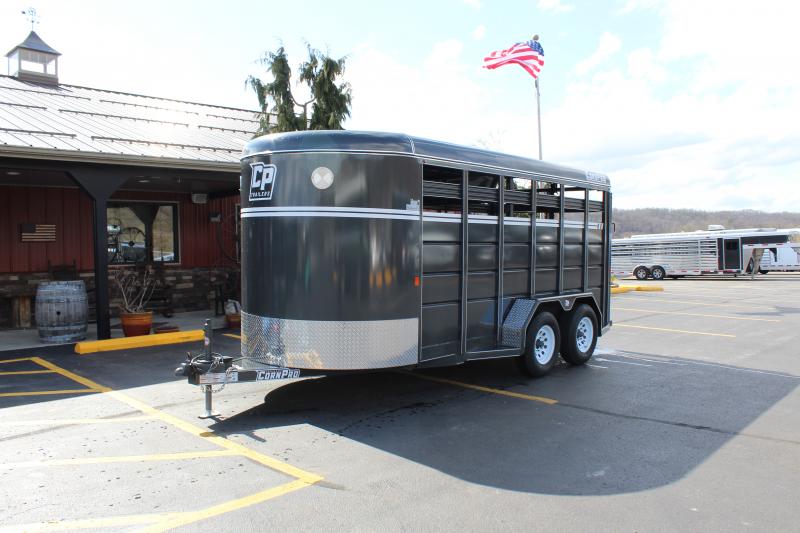 2023 Frontier 5' Livestock Box Lances Trailer Sales Trailers for sale in OH Flatbed, Horse