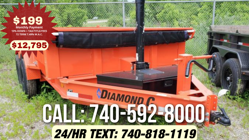 2022 Diamond C 12' Pro-Series Dump Trailer 2022 Diamond C 12' Pro-Series Dump Trailer