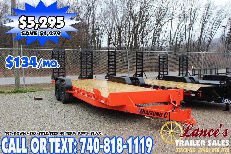 2020 Diamond C 82"x20' Equipment Trailer 2020 Diamond C 82"x20' Equipment Trailer